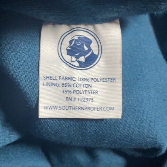 Men’s Southern Proper 1/4 snap plaid pullover - Picture 7 of 8